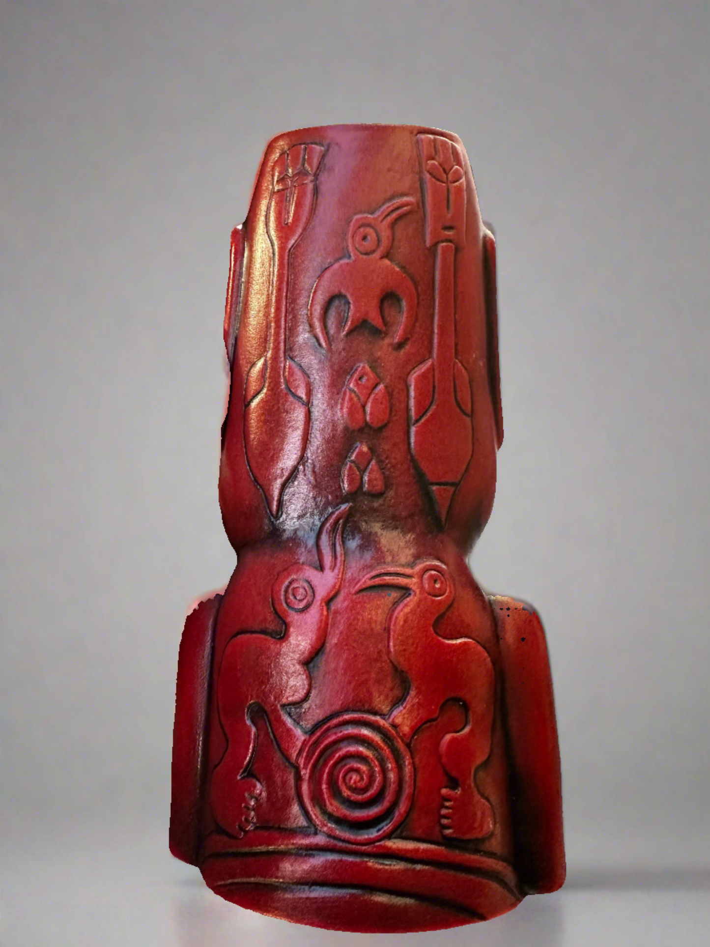 Red Moai Mug