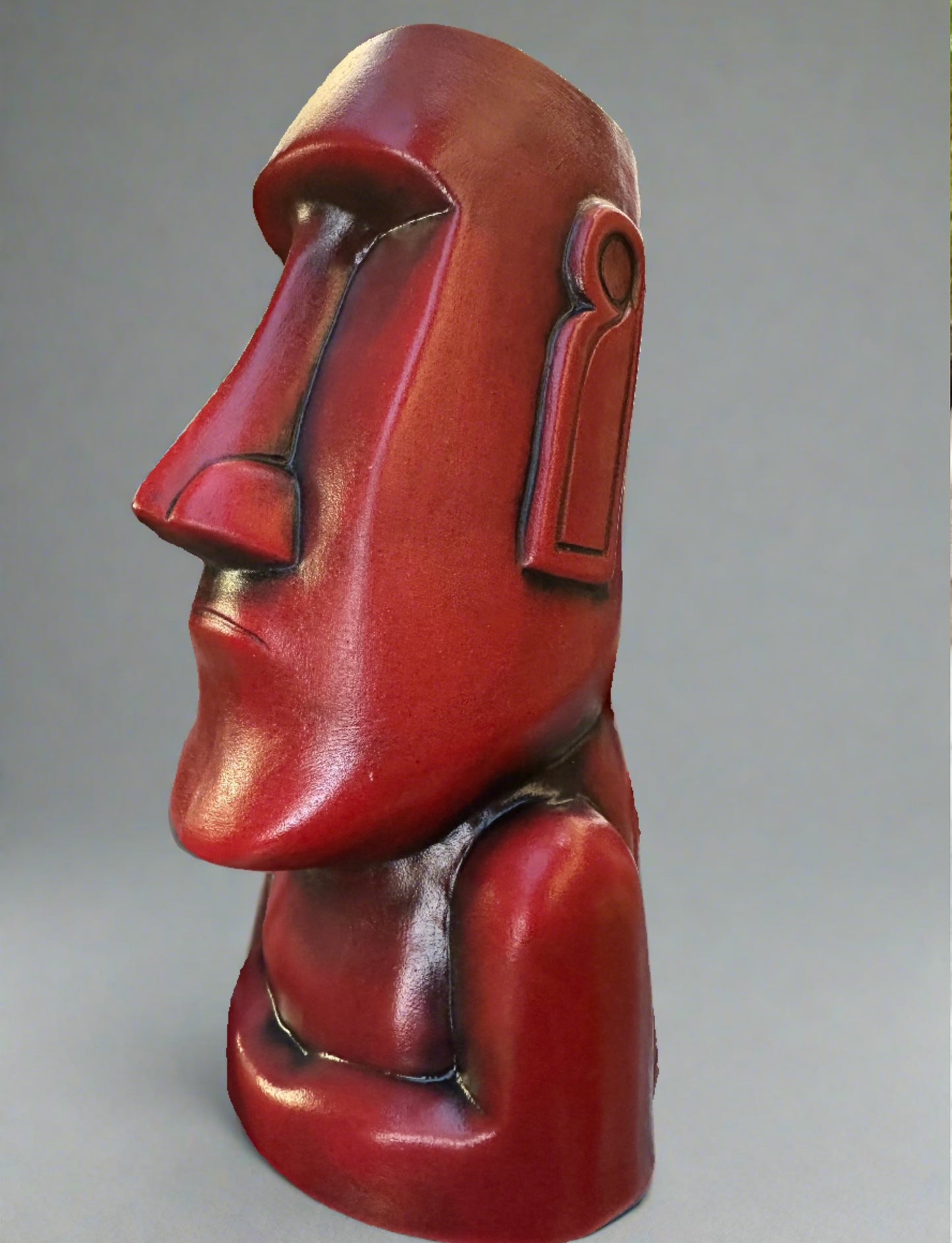 Red Moai Mug
