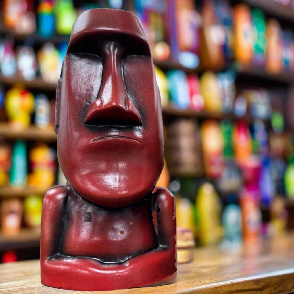 Red Moai Mug