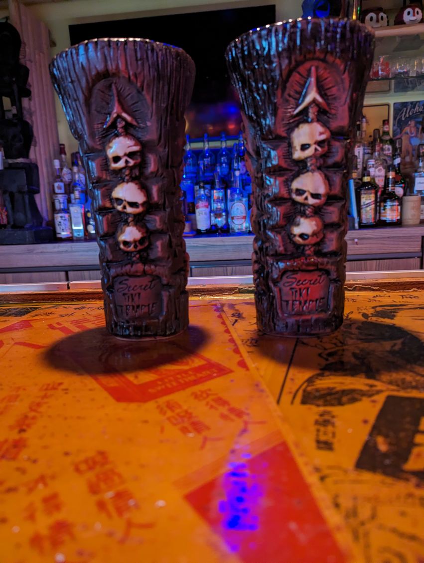 Scroll 'N Skulls Mug