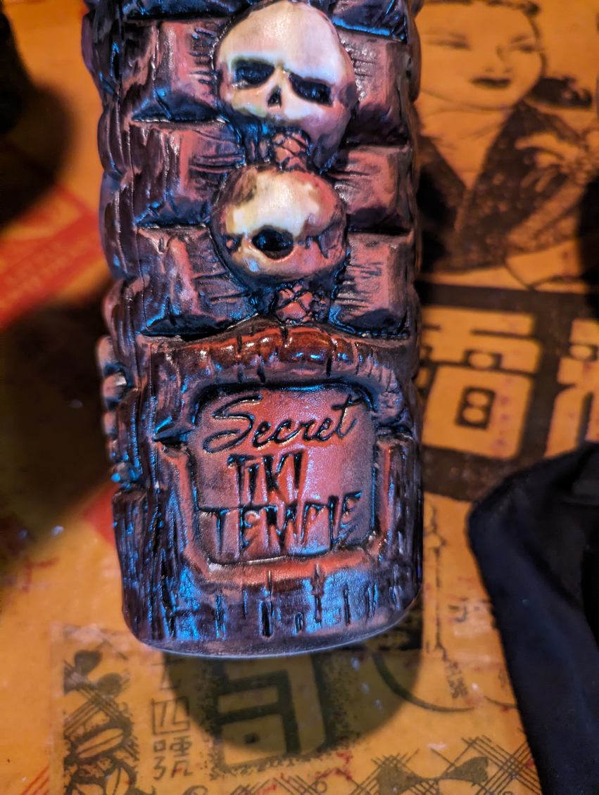 Scroll 'N Skulls Mug